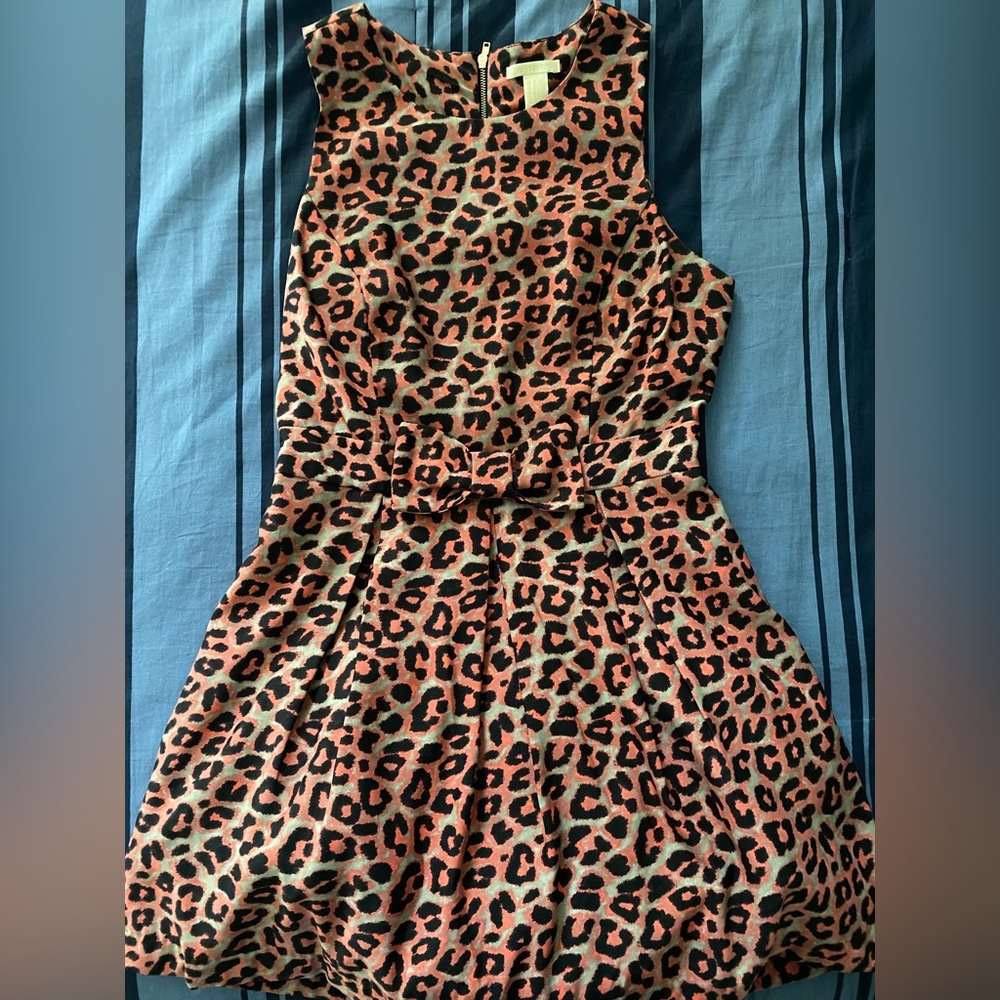 Forever 21 Pink Leopard Dress
